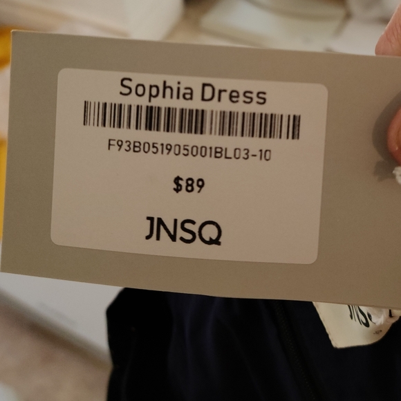 *NEW* Navy Blue Sophia Dress  size 10 - Picture 3 of 3